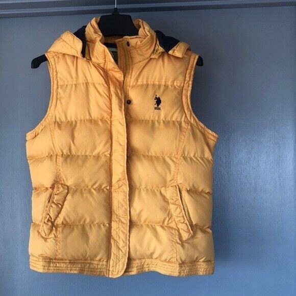 U.S. Polo Assn. Youth boys sleeveless full zip puffer jacket, Size Large 14/16 - Picture 1 of 6